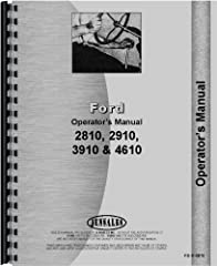 Used, Ford 2810 2910 3910 4610 Tractor Operators Manual 1984-1985 for sale  Delivered anywhere in USA 