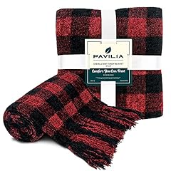 Pavilia plaid chenille for sale  Delivered anywhere in USA 