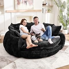 Oversized upholstered round for sale  Delivered anywhere in USA 