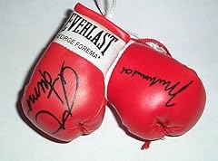 Autographed mini boxing for sale  Delivered anywhere in UK