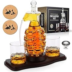 Whiskey decanter set for sale  Delivered anywhere in UK