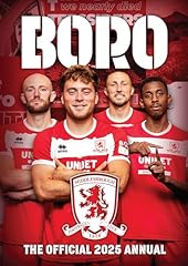 Official middlesbrough annual for sale  Delivered anywhere in UK