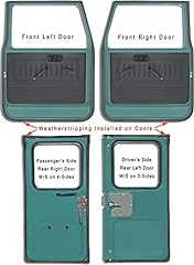 Door weatherstrips set for sale  Delivered anywhere in USA 