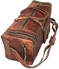 Weekender leather travel for sale  Delivered anywhere in UK