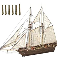 Wooden Sailboat Ship Kit, Classical Wooden Sailing, used for sale  Delivered anywhere in UK
