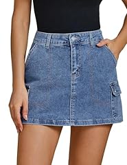 Luvamia denim skirt for sale  Delivered anywhere in USA 