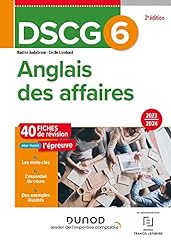 Dscg anglais affaires d'occasion  Livré partout en France