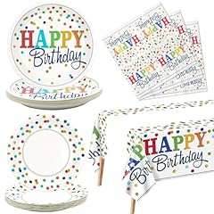 Pieces rainbow birthday for sale  Delivered anywhere in UK