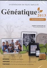 Généatique classique 2013 d'occasion  Livré partout en France