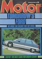 Motor magazine september for sale  Delivered anywhere in UK