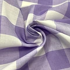Fabrics gingham check for sale  Delivered anywhere in UK