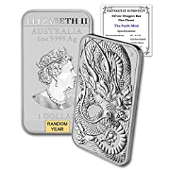Used, 2018 - Present (Random Year) 1 oz Silver Bar Australia for sale  Delivered anywhere in USA 