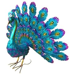 Kalastussaari metal peacock for sale  Delivered anywhere in UK
