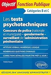 Tests psychotechniques concour d'occasion  Livré partout en Belgiqu