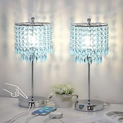 Crystal table lamp for sale  Delivered anywhere in USA 