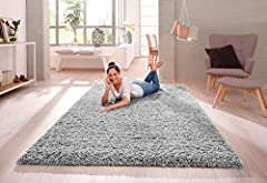 Shaggy rug modern for sale  Delivered anywhere in UK