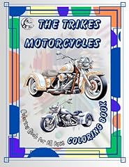 Trikes motorcycles coloring for sale  Delivered anywhere in UK