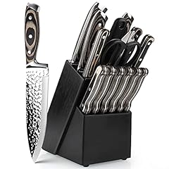 15pcs kitchen knife for sale  Delivered anywhere in UK