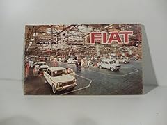 Fiat. brochure pubblicitaria usato  Spedito ovunque in Italia 