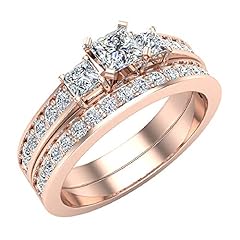 Wedding ring set for sale  Delivered anywhere in USA 