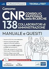 Concorso cnr 138 usato  Spedito ovunque in Italia 