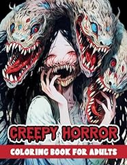 Creepy horror coloring for sale  Delivered anywhere in UK