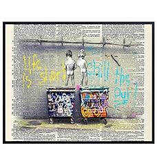 Original banksy graffiti for sale  Delivered anywhere in USA 