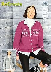 Stylecraft 9858 cardigan for sale  Delivered anywhere in UK