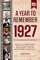 Year remember 1927 for sale  Delivered anywhere in USA 
