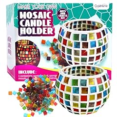 Glass mosaic candle for sale  Delivered anywhere in USA 