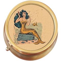 Vintage mermaid brass for sale  Delivered anywhere in USA 