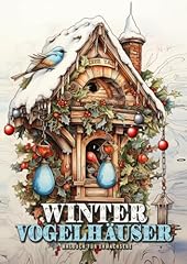 Winter vogelhäuser malbuch for sale  Delivered anywhere in UK