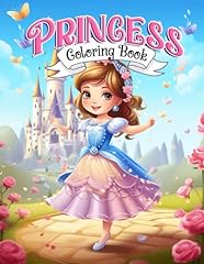 Princess coloring book d'occasion  Livré partout en France