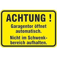 Schild garagentor öffnet gebraucht kaufen  Wird an jeden Ort in Deutschland