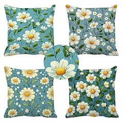 Blue cushion covers for sale  Delivered anywhere in UK