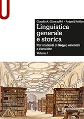 Linguistica generale storica. usato  Spedito ovunque in Italia 