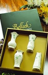 Belleek shamrock set for sale  Delivered anywhere in Ireland