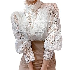 Febbabe lace blouse for sale  Delivered anywhere in Ireland