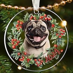 Pug ornament pug for sale  Delivered anywhere in USA 