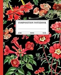 Floral composition notebook d'occasion  Livré partout en France