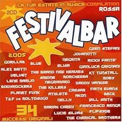 Festivalbar 2005 rosso usato  Spedito ovunque in Italia 