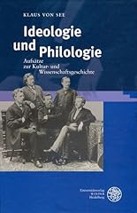 Ideologie und philologie d'occasion  Livré partout en Belgiqu