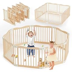 Foldable wooden playpen for sale  Delivered anywhere in USA 