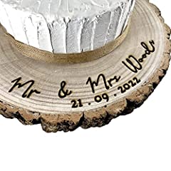 Bespoke By Beth - Personalised Wooden Cake Stand - for sale  Delivered anywhere in UK