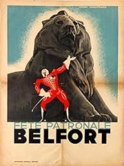 Belfort lion fete d'occasion  Livré partout en France