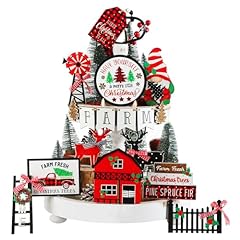 Pcs christmas tiered for sale  Delivered anywhere in USA 