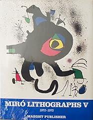 Joan miro. lithographes d'occasion  Livré partout en France