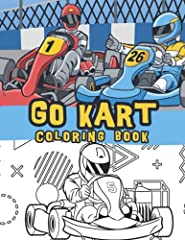 Karting coloring book d'occasion  Livré partout en France