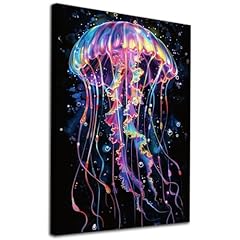 Jellyfish canvas wall for sale  Delivered anywhere in USA 
