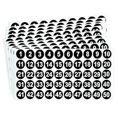 Number stickers consecutive for sale  Delivered anywhere in USA 